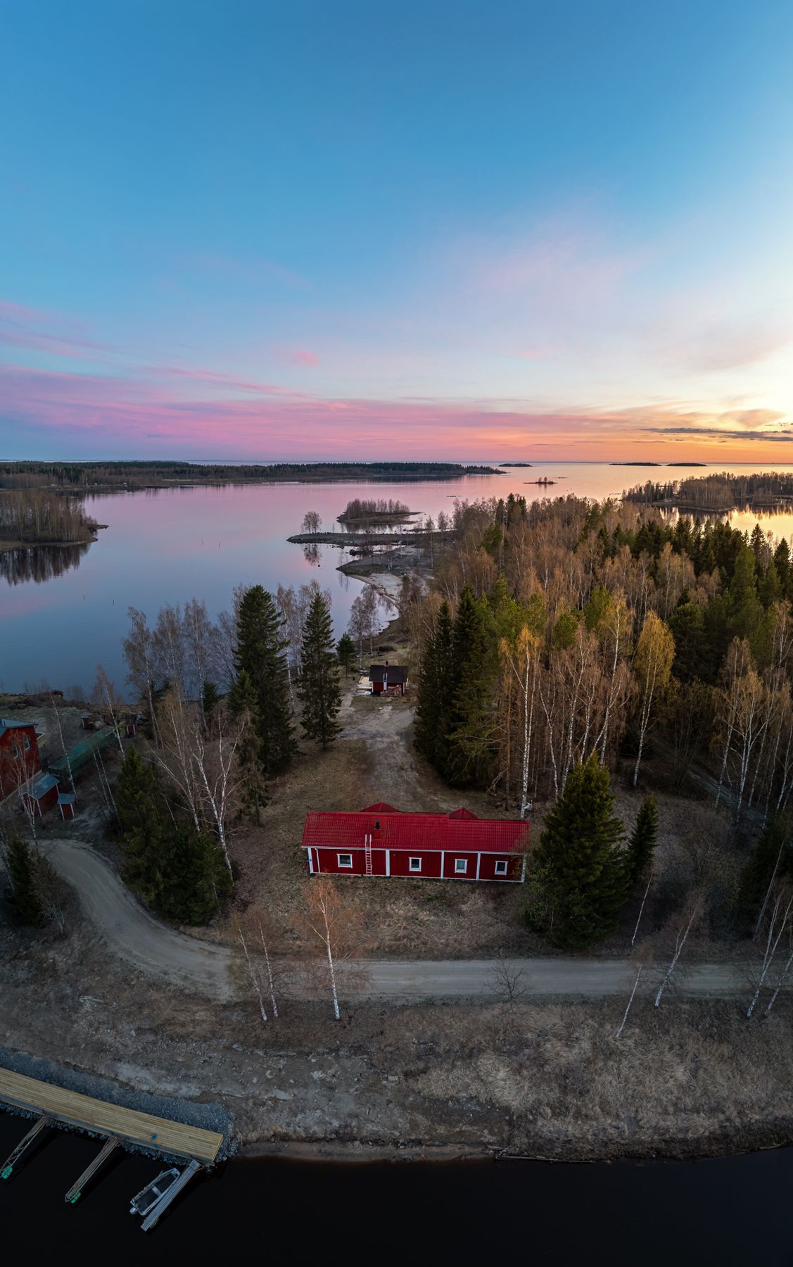 Halosenniemi from the air